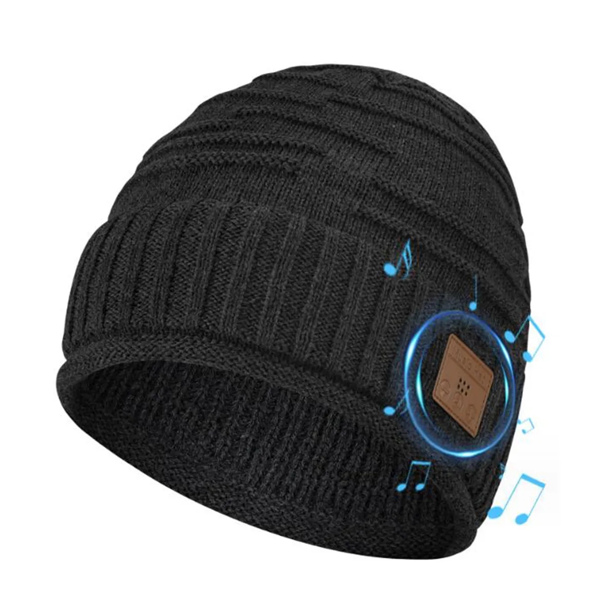 Wireless Bluetooth Headset Knitted Winter Warmth Hat 5
