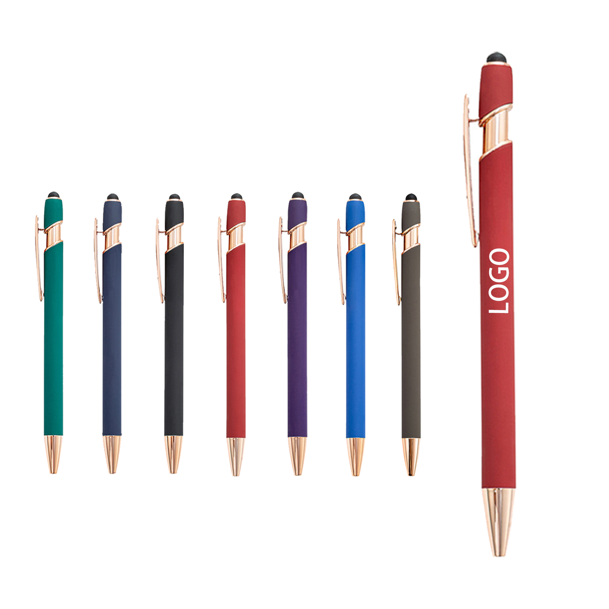 MOQ:20pcs Custom Logo Ballpoint Pen 2