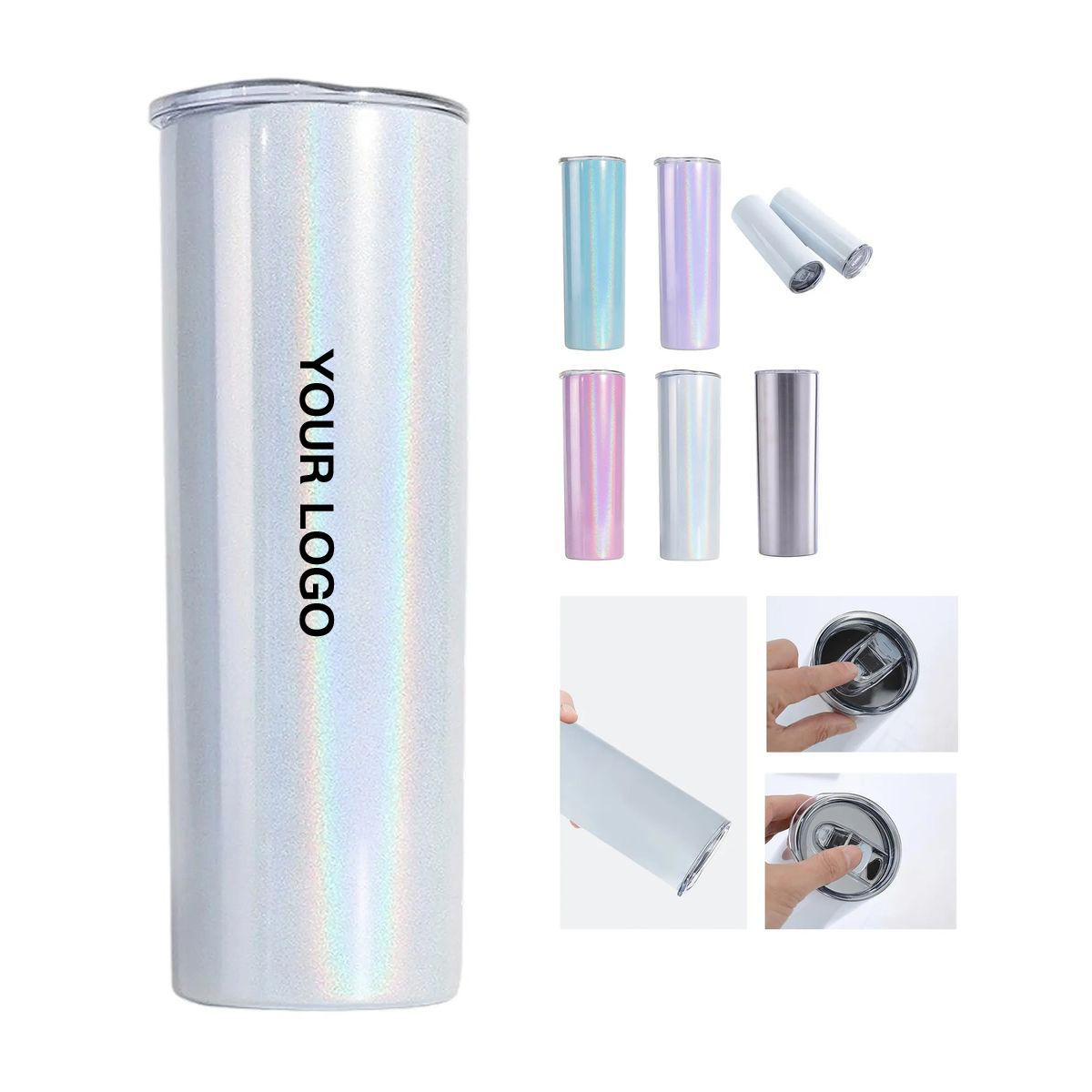Vacuum Insulated Metal Travel Tumbler 7