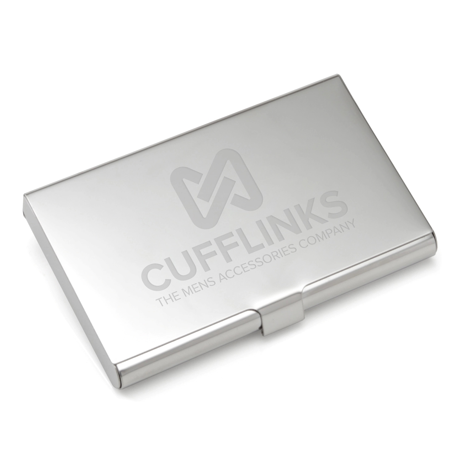 Engravable Stainless Steel Business Card Case