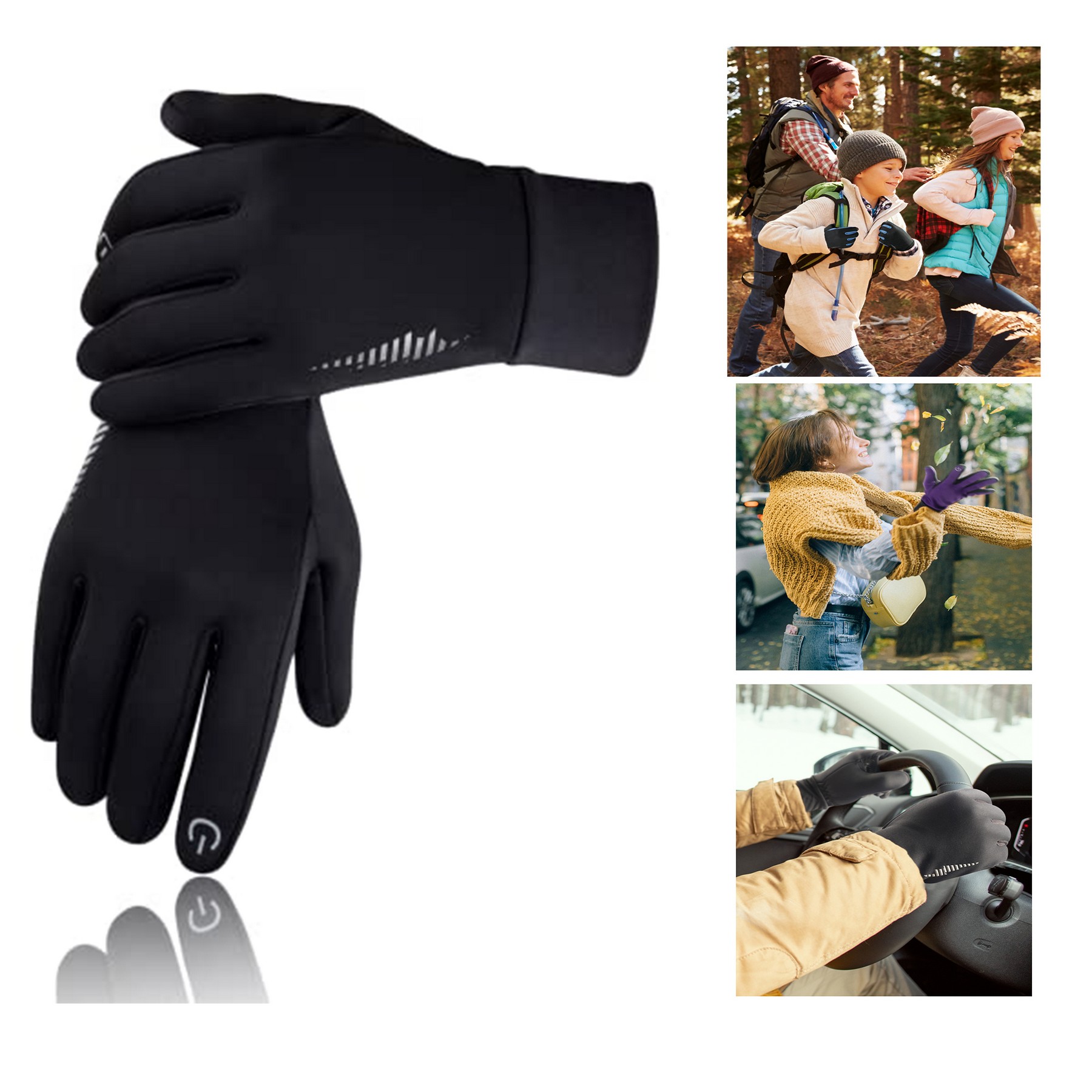 Winter Gloves Women Men Ski Snow 2