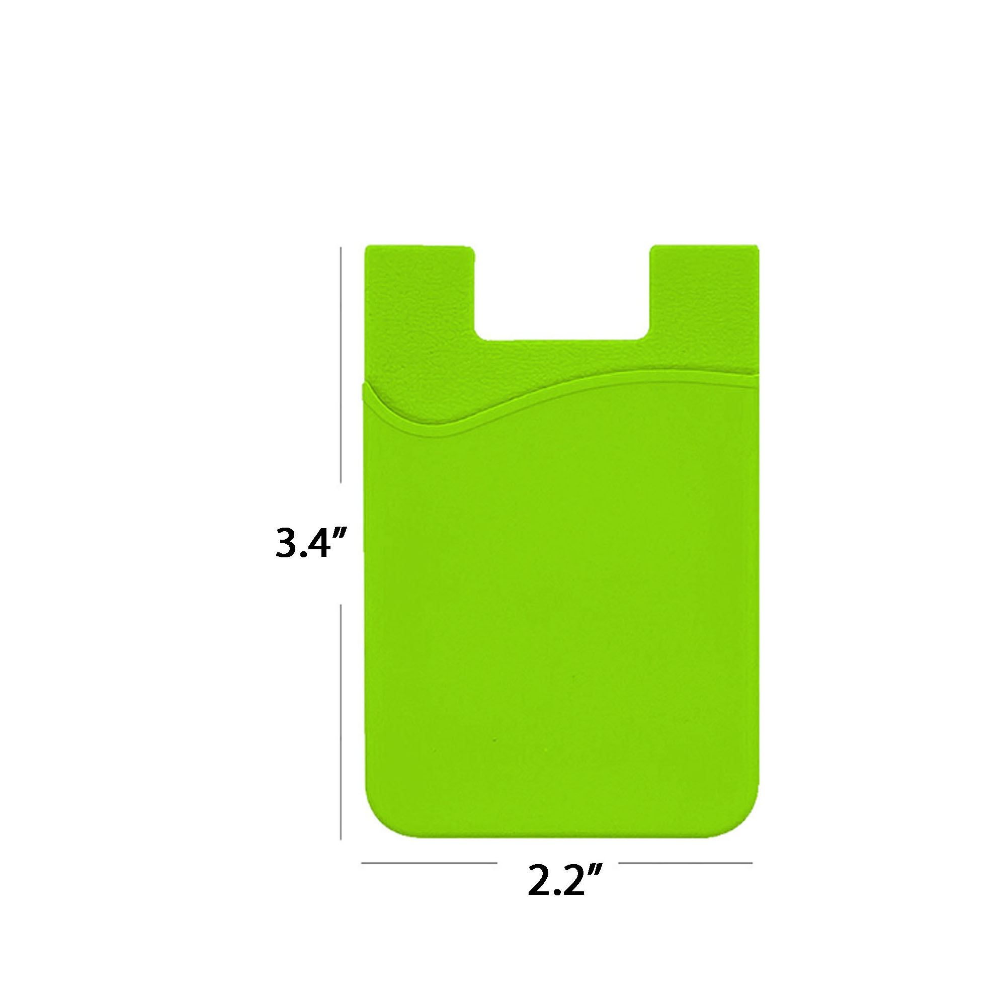 MOQ 100pcs Silicone Phone Wallet With Your Logo 5
