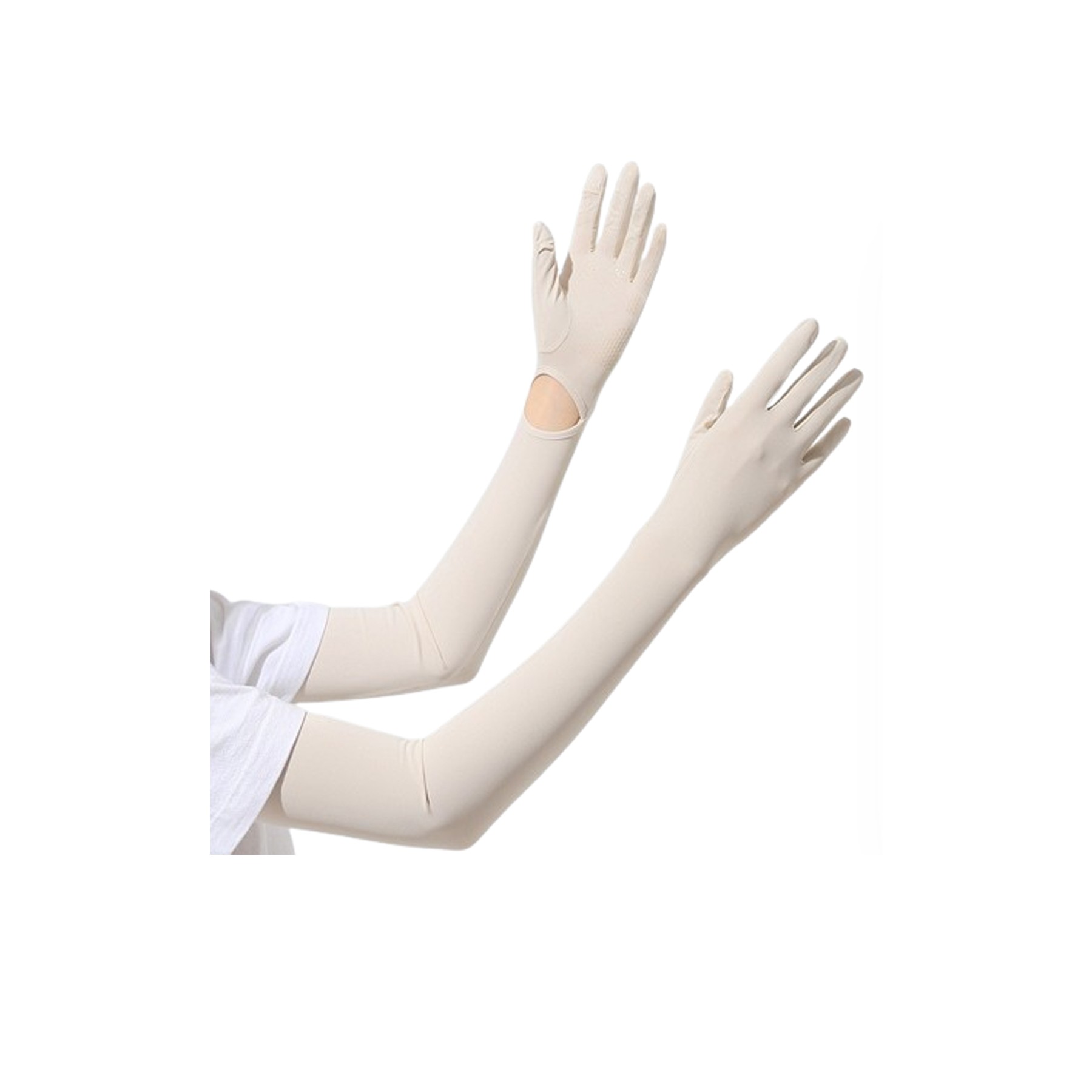 Sun Protection Glove, custom women's shirt with logo imprint 3