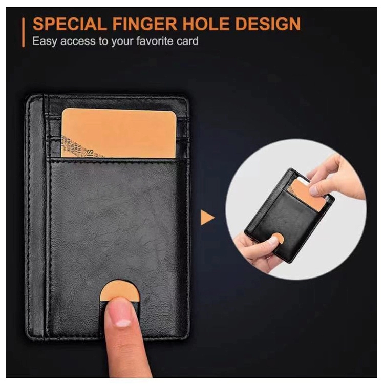 Rfid Blocking Slim Front Wallet 8