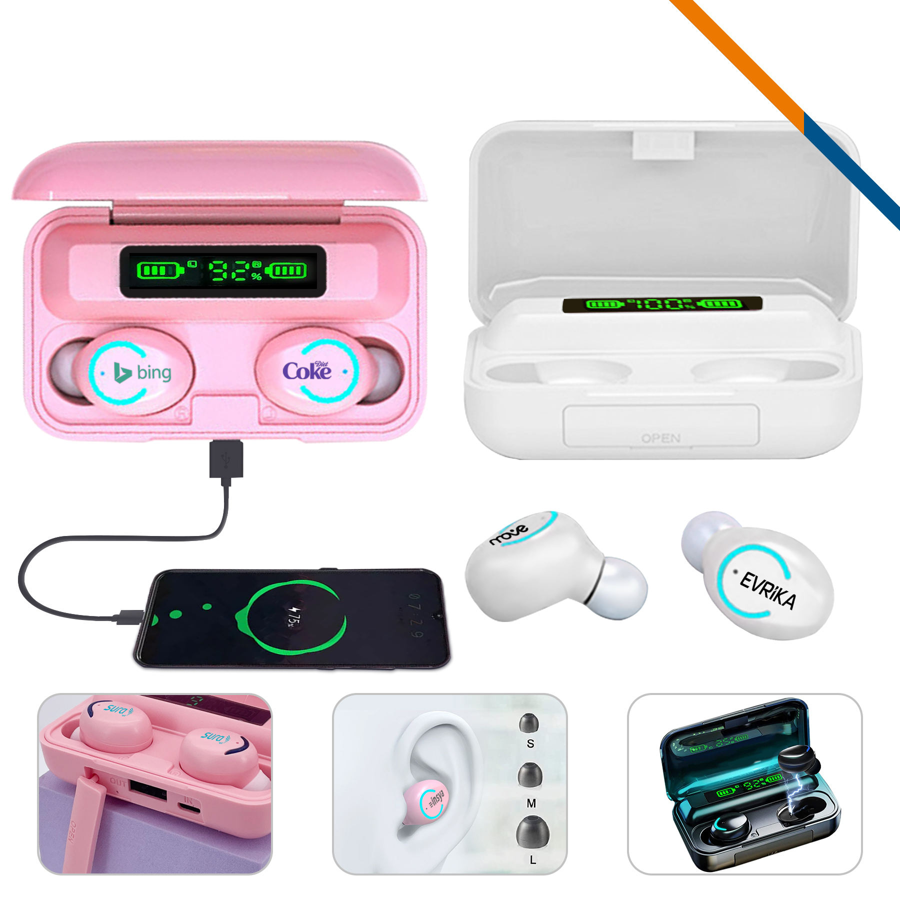 Hobin Bluetooth Earbud 8