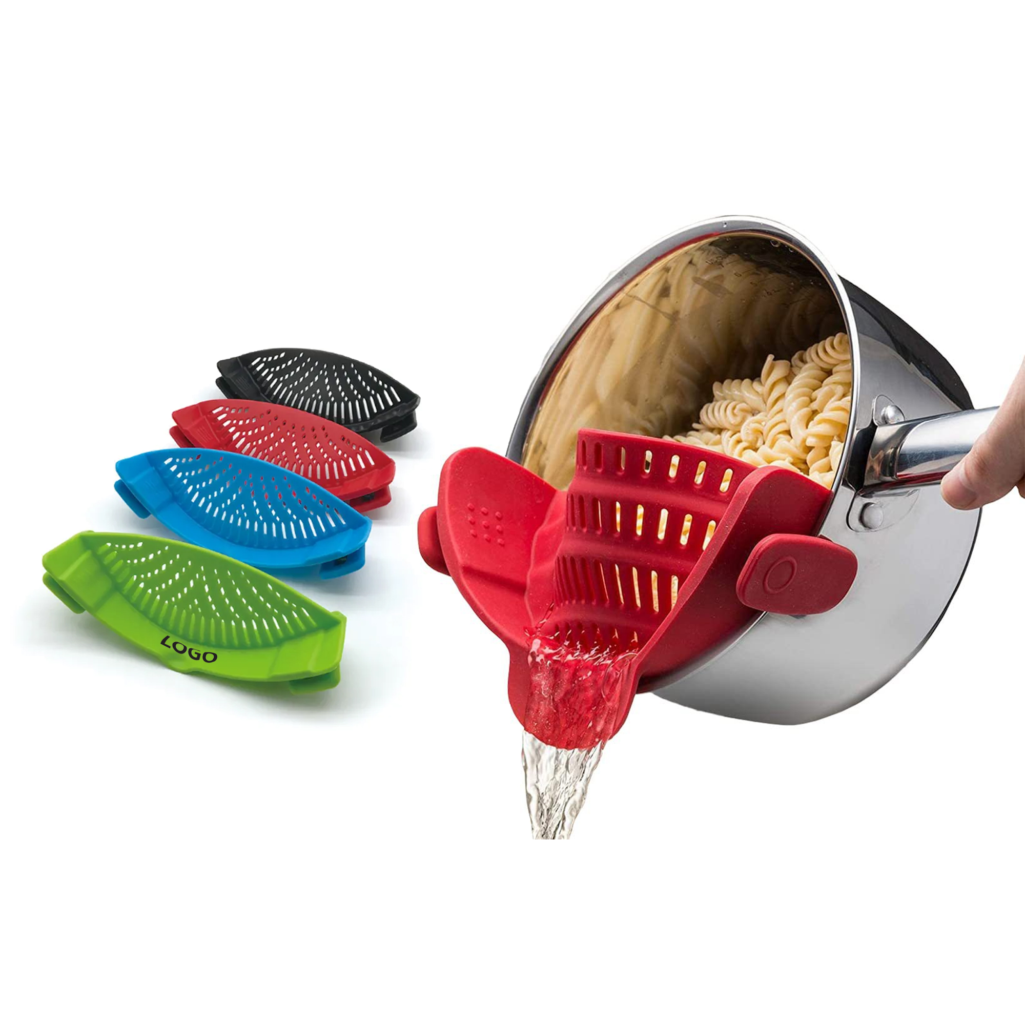 Clip On Strainer Silicone 2