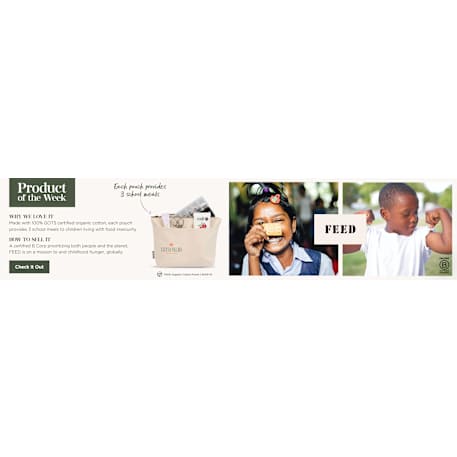 FEED Organic Cotton Pouch 21