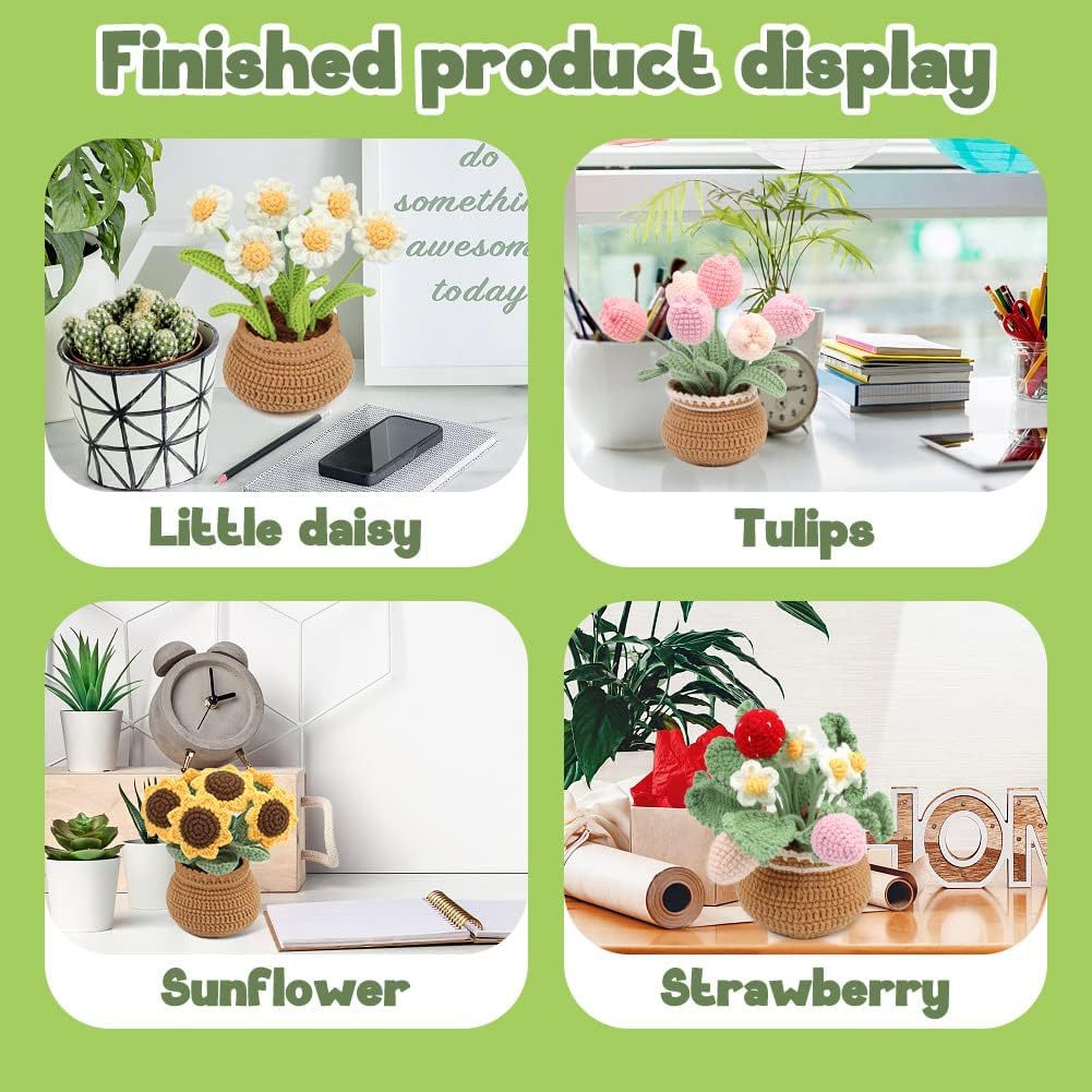 Crochet Kit for Beginners, Crochet Starter Kits 8