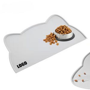 Ear Shaped Pet Dining Mat Food Tray 11