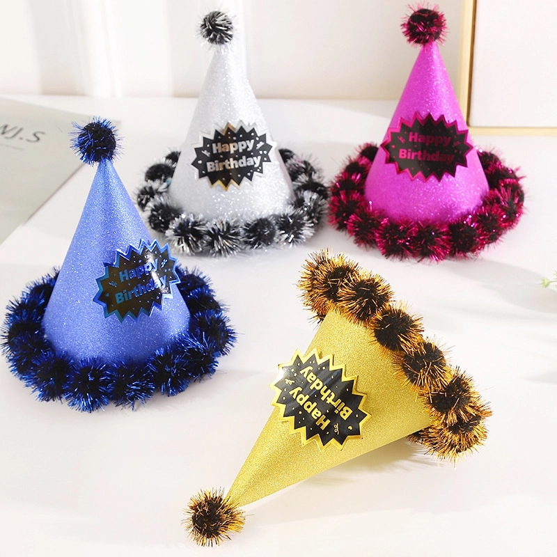 Birthday Party Kids Game Hat & Cake Celebration Decoration 10