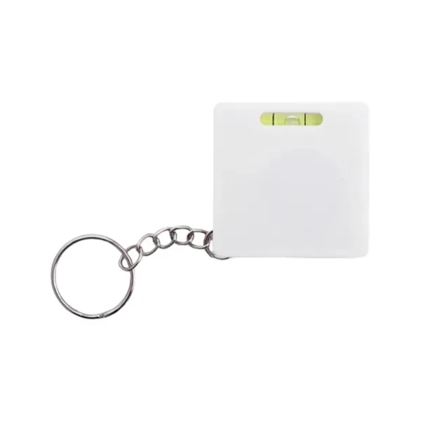Mini Square Tape Measure Keychain - Horizontal Design 9