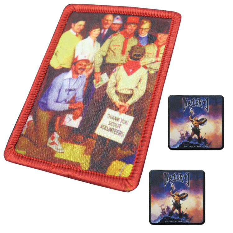 2.5" Full Color Heat Transfer Printing Patch 1