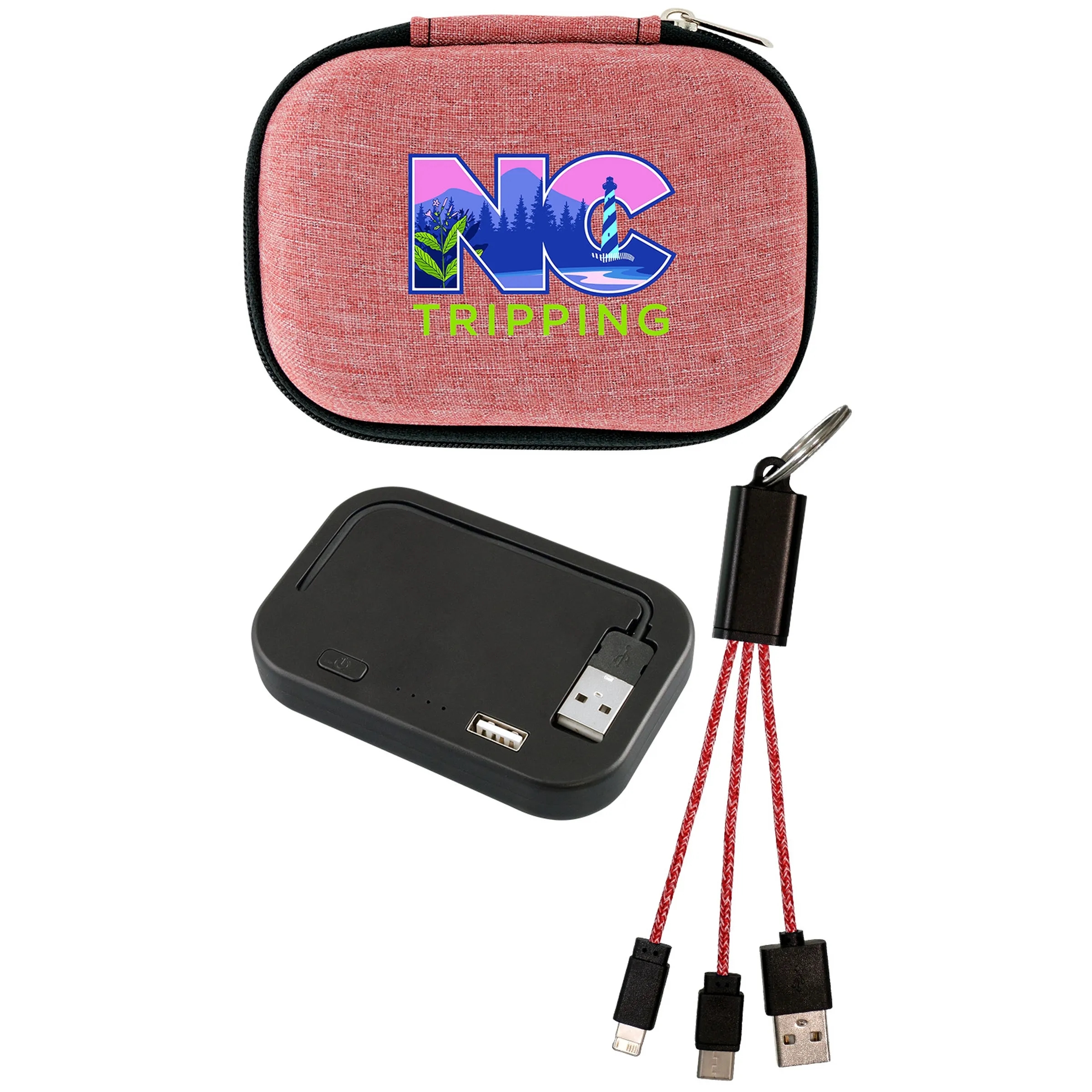 Ridge Fitted Keychain Cable Set 10