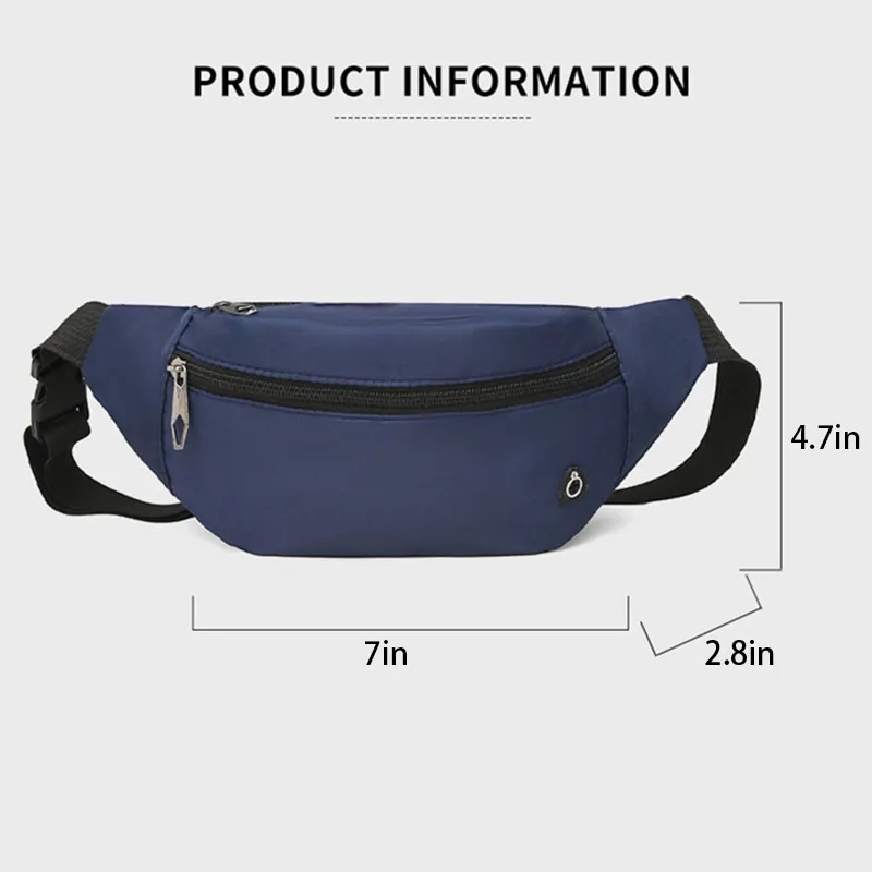 Large Capacity Waist Bag Crossbody 5