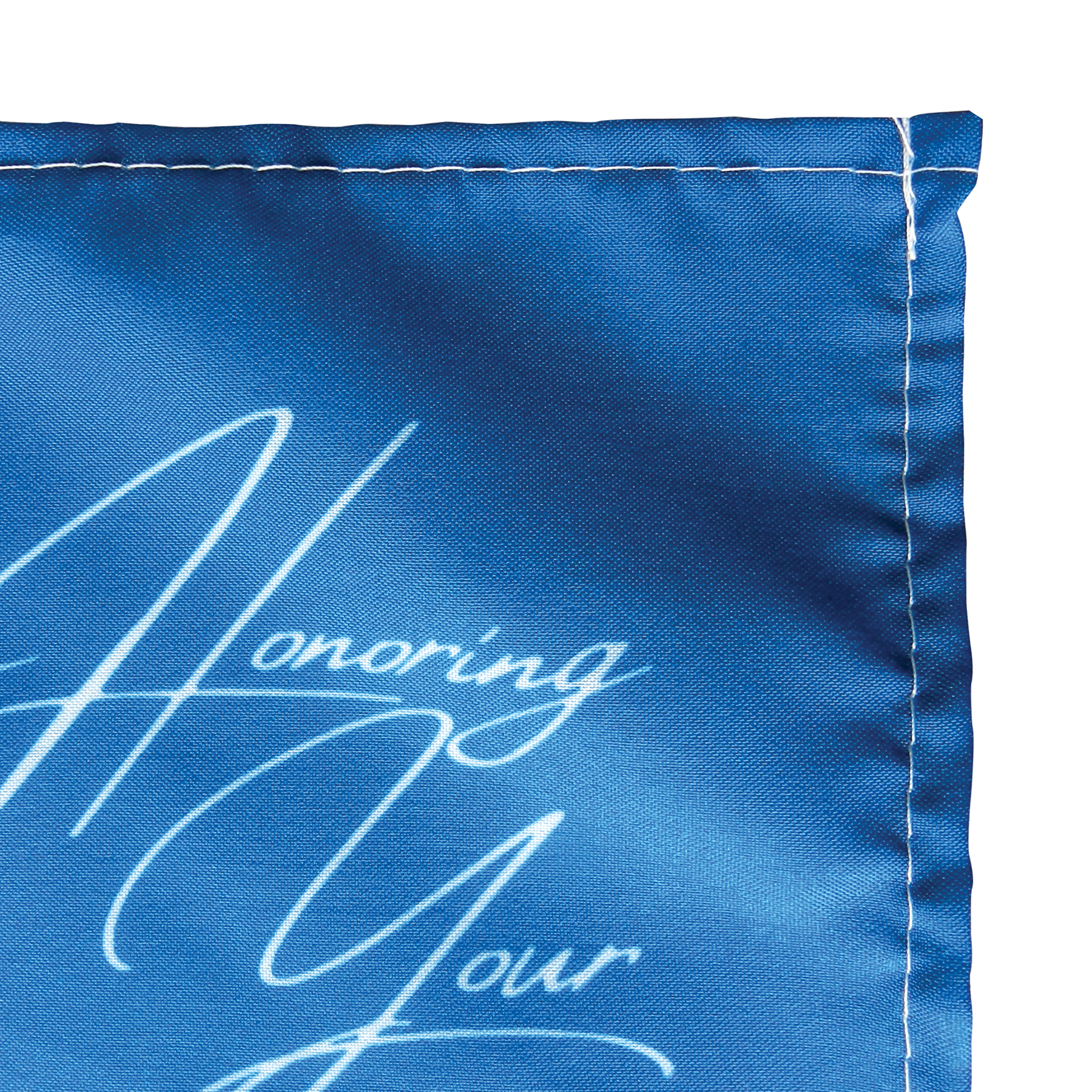 12"x 18" Single Reverse Polyester Stick Flags 6