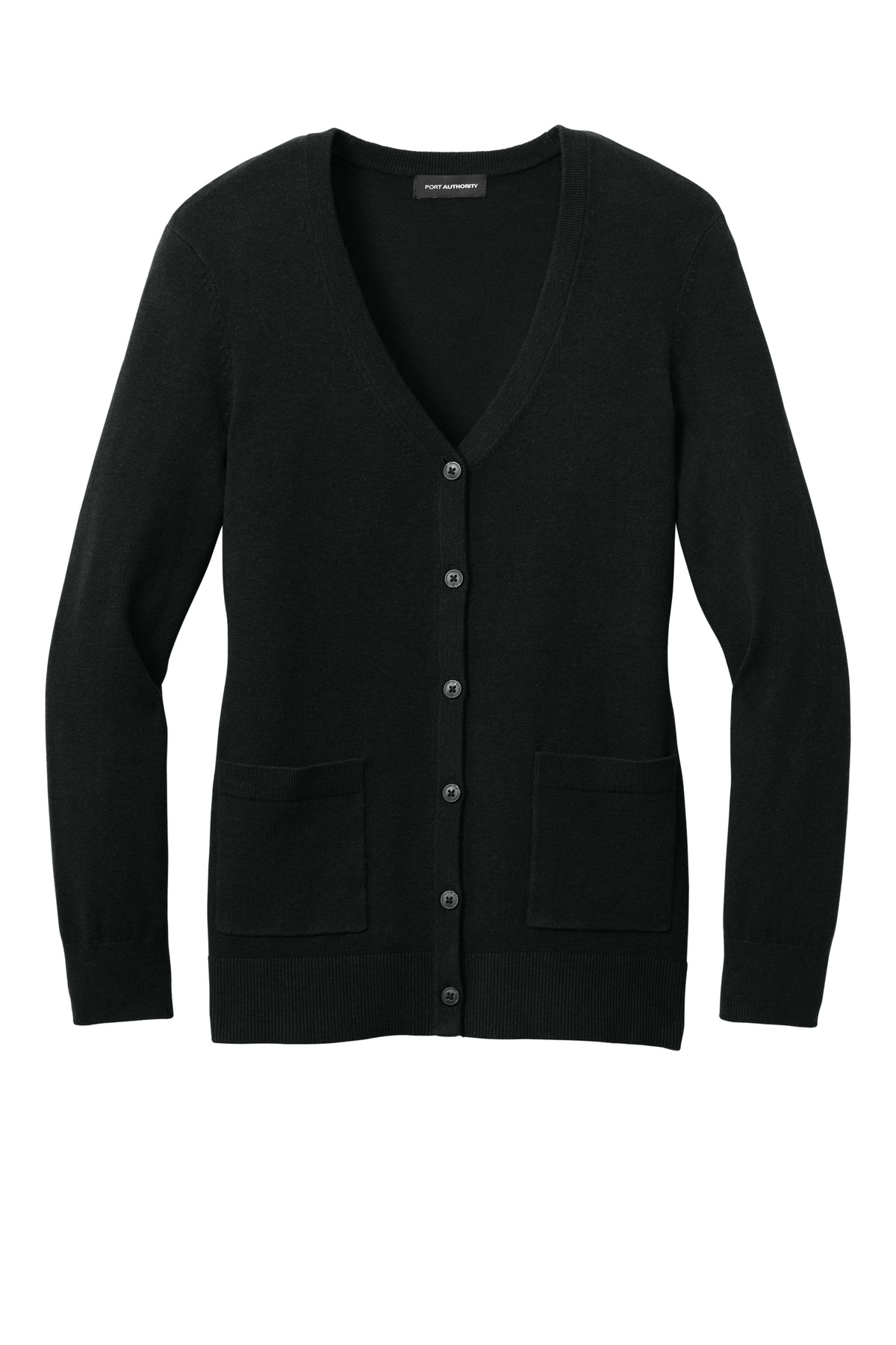 Port Authority Women's Easy Care Button-Up Cardigan Sweater LSW4150 6