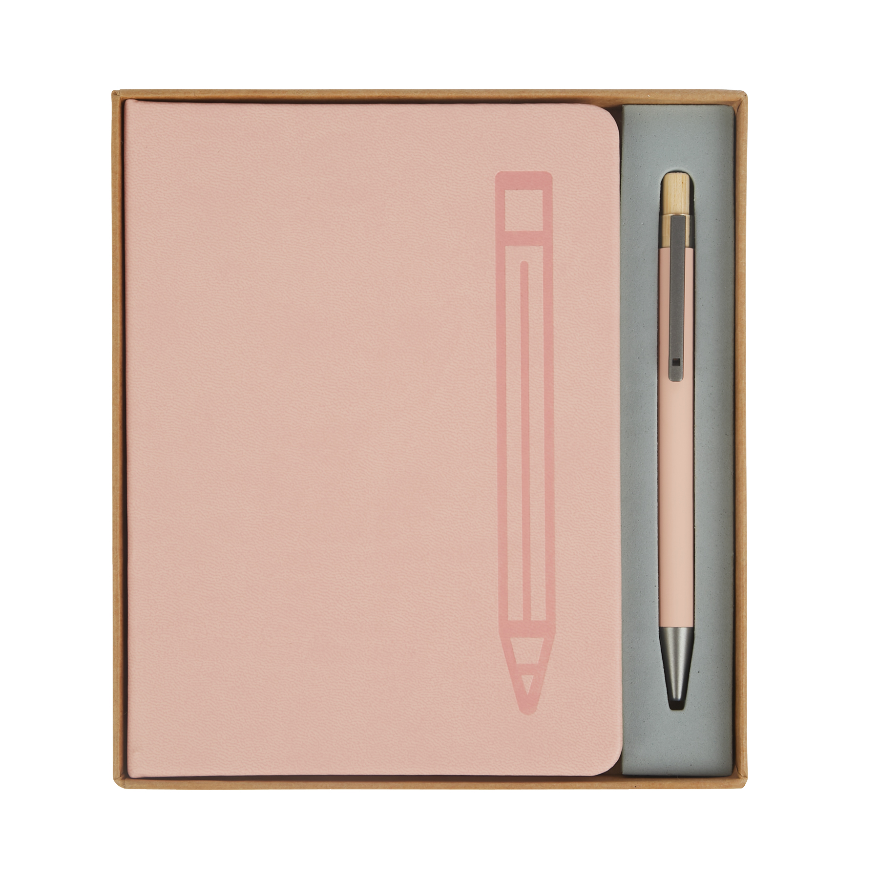 Manhattan II Gift Set w/ Magnetic Journal & Recycled Pen 35