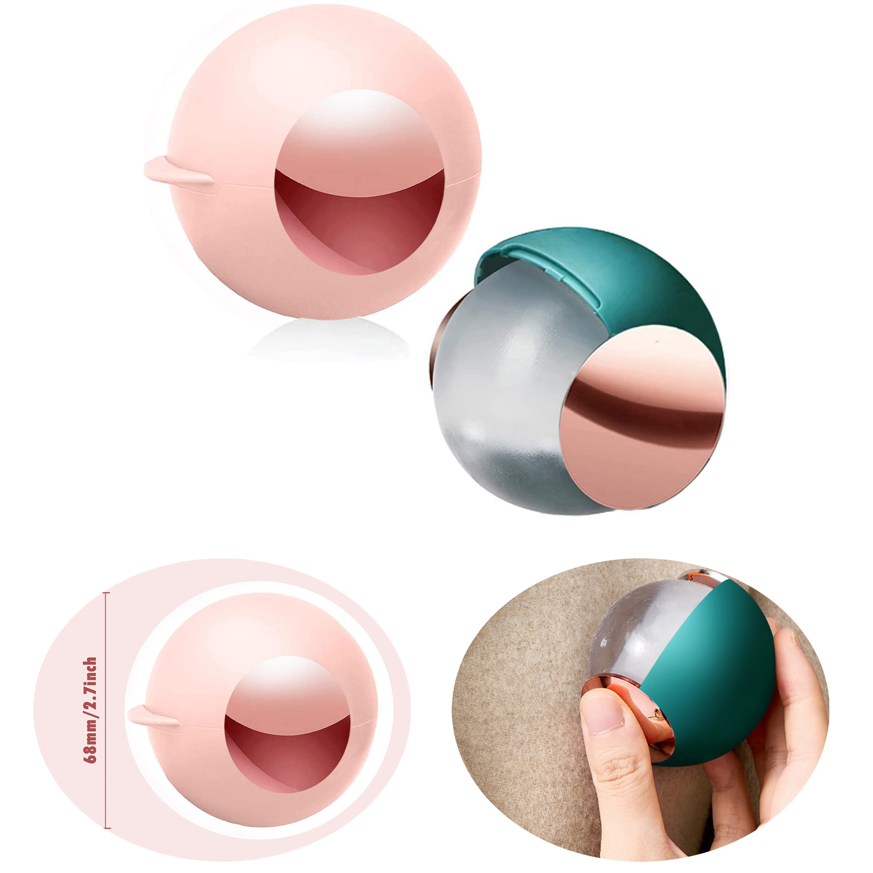 Reusable Gel Lint Roller Ball 2