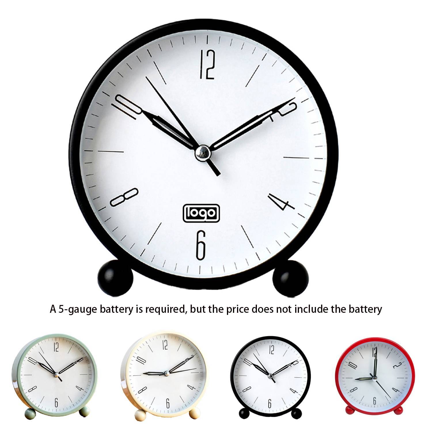 Kids Night Light Silent Alarm Clock 2