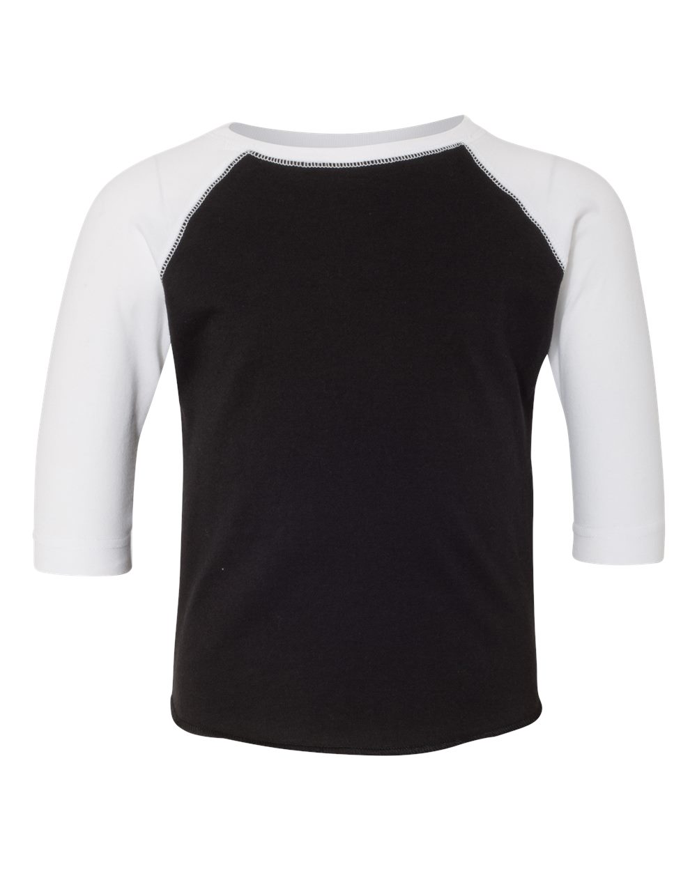 Toddler Baseball Fine Jersey Three-Quarter Sleeve Tee - 3330 39