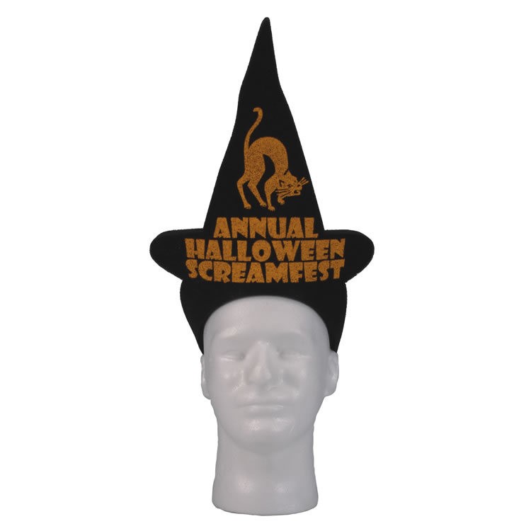 18" Foam Witch Hat Visor 10