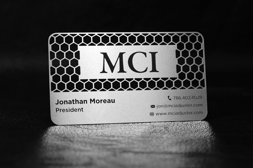Stainless Steel Quick Metal Cards 9