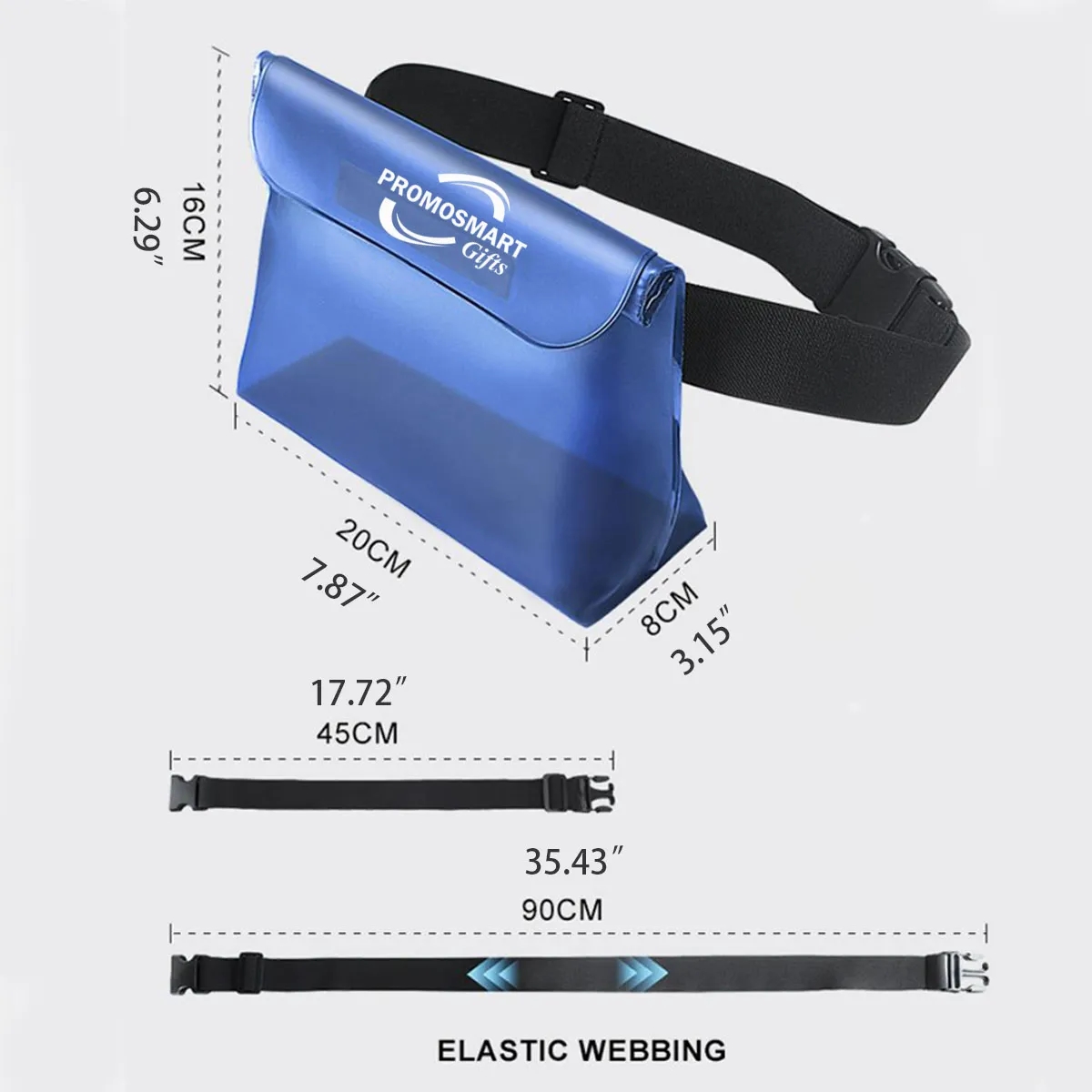Waterproof Phone Pouch With Waist Strap 4