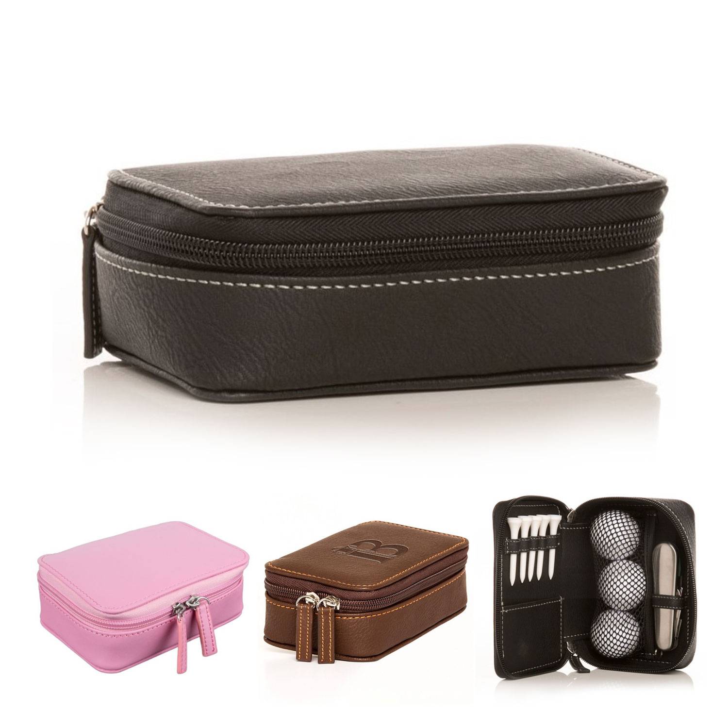 Storage Bag for Genuine Leather Golf Accessories
