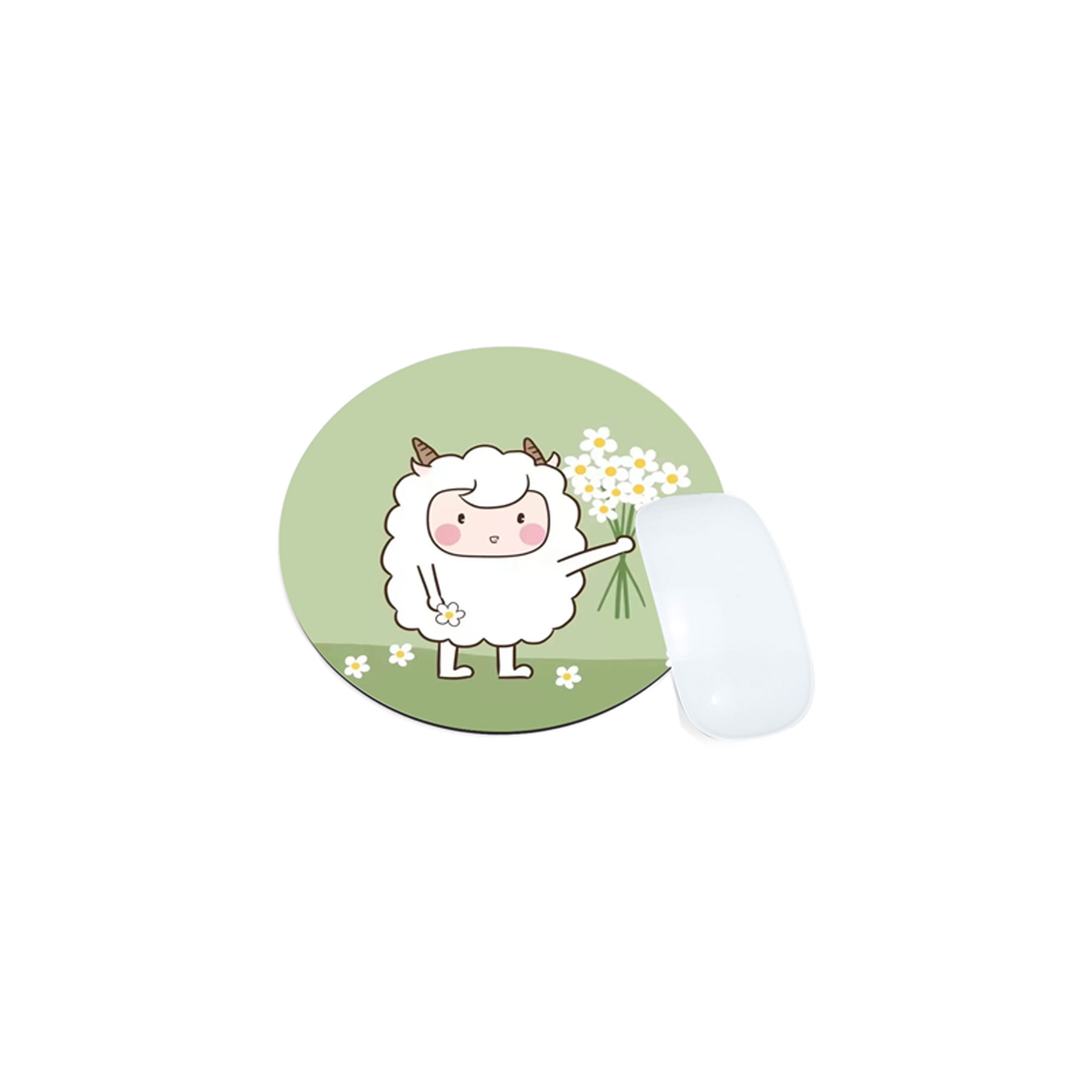8" Custom Round Mouse Pad 3