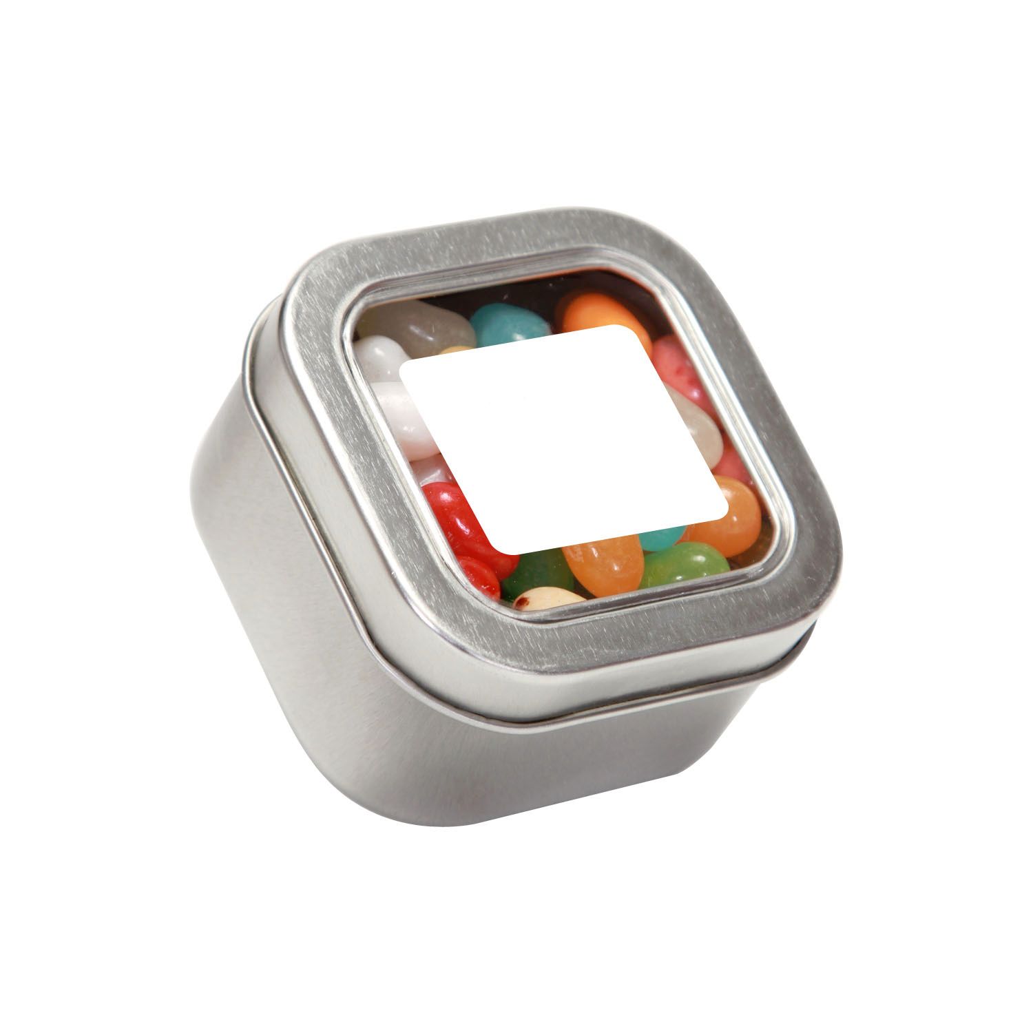 Small Square Window Tin Premium Fill 14