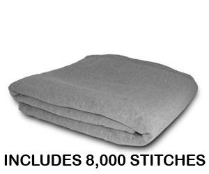 Jumbo Oversized Jersey Blanket / Sweatshirt Blanket - Embroidered 1
