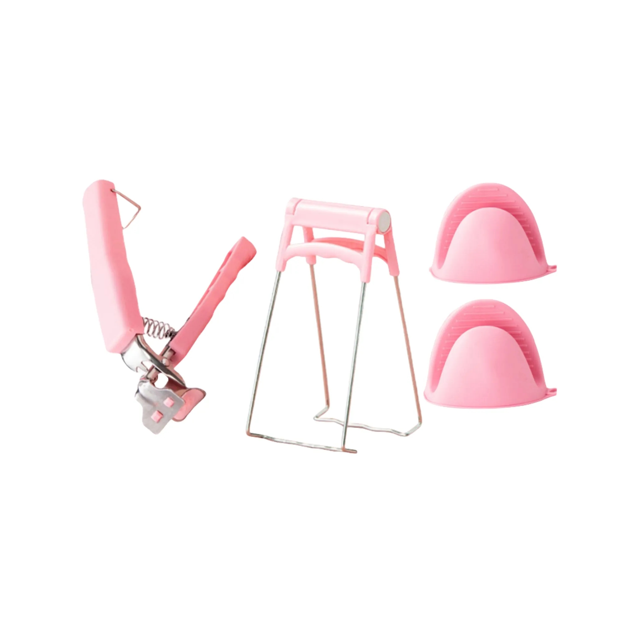 Dish Clip /Anti-Hot Pan Tongs/Silicone Oven Mitts 3