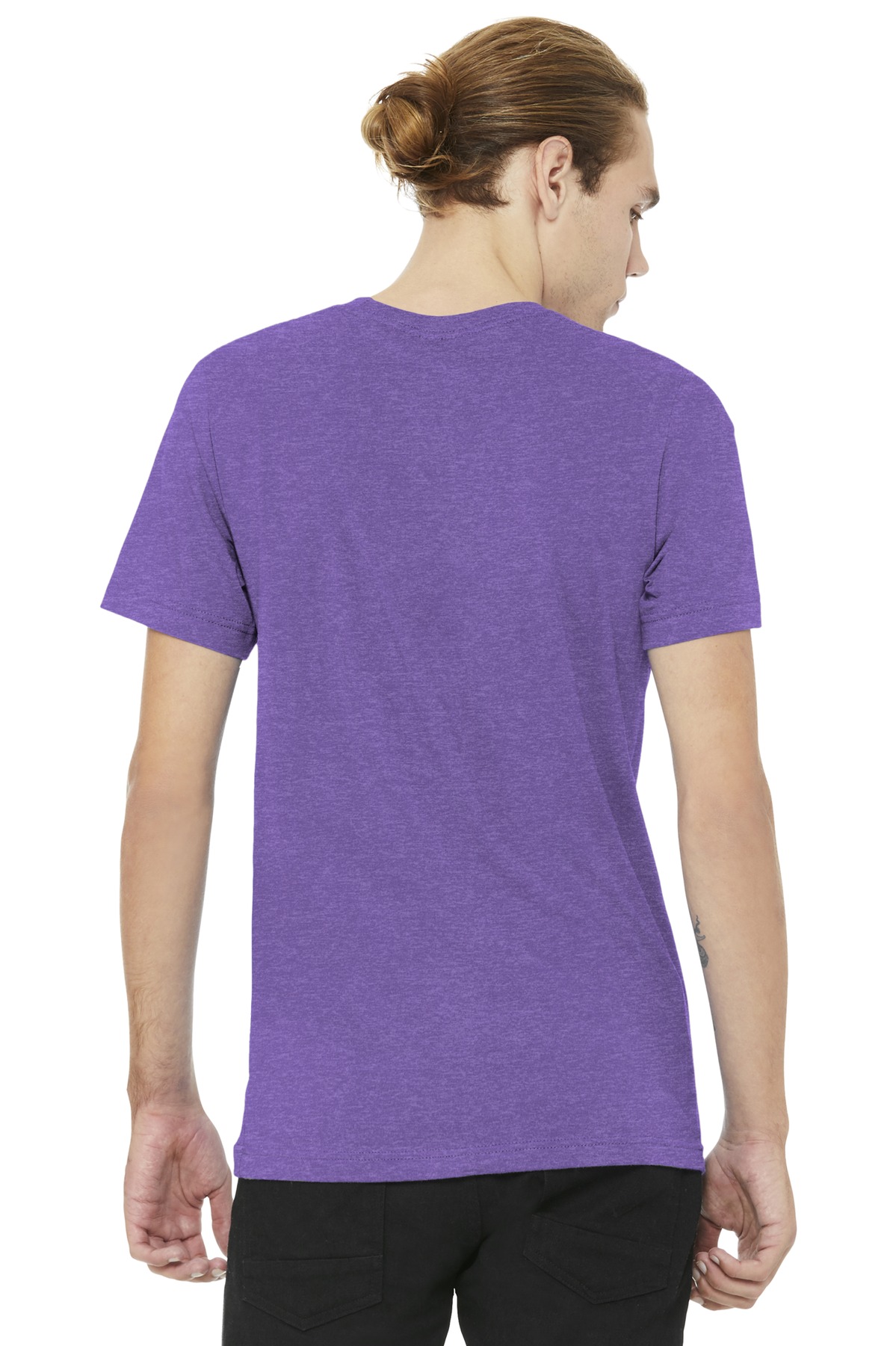 BELLA+CANVAS® Unisex Heather CVC Short Sleeve Tee 169