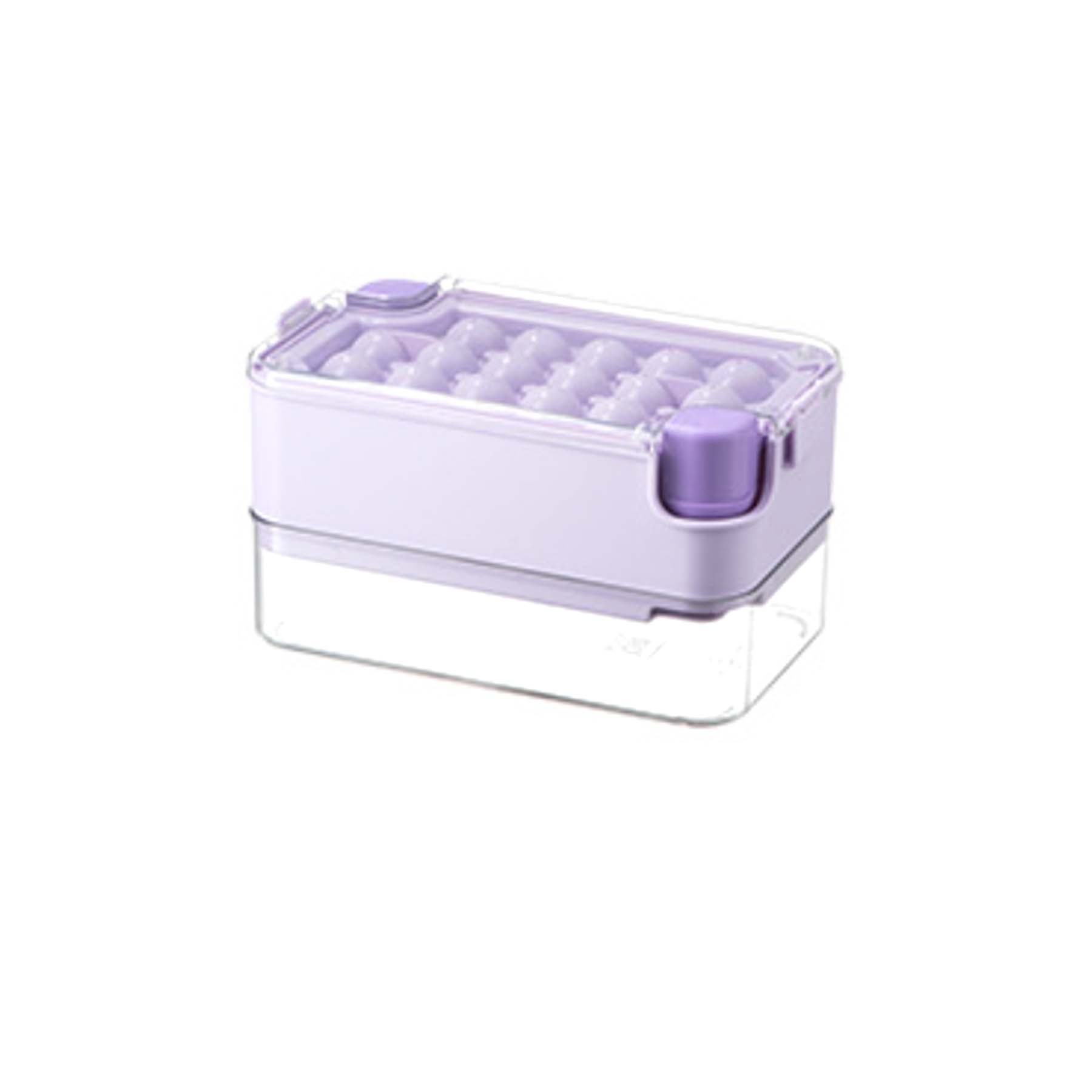 Ice Cube Tray with Lid and Bin 4