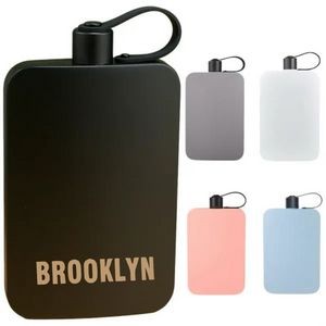 17 oz. Stainless Steel Portable Black Flask 6