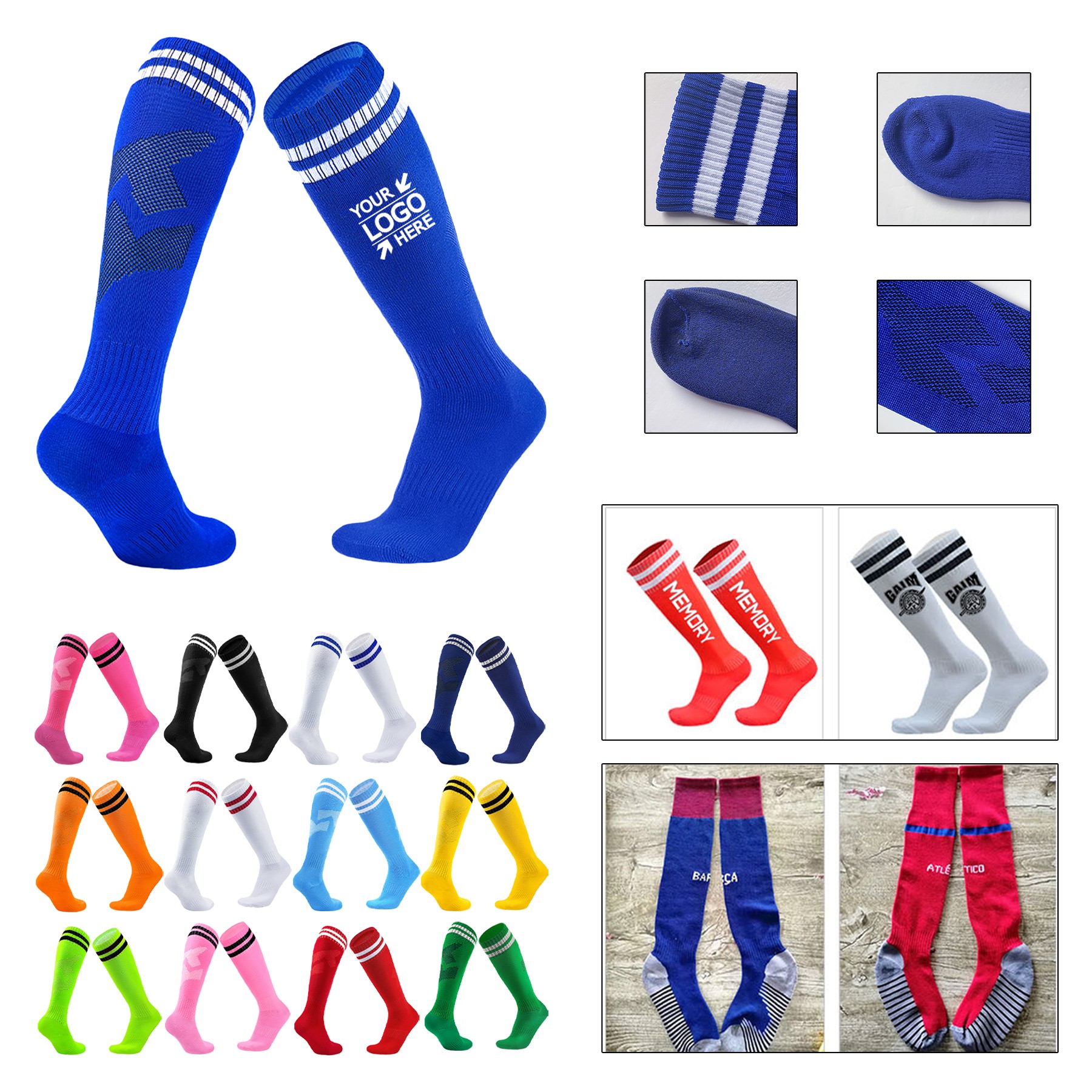 Kids Soccer Socks 13