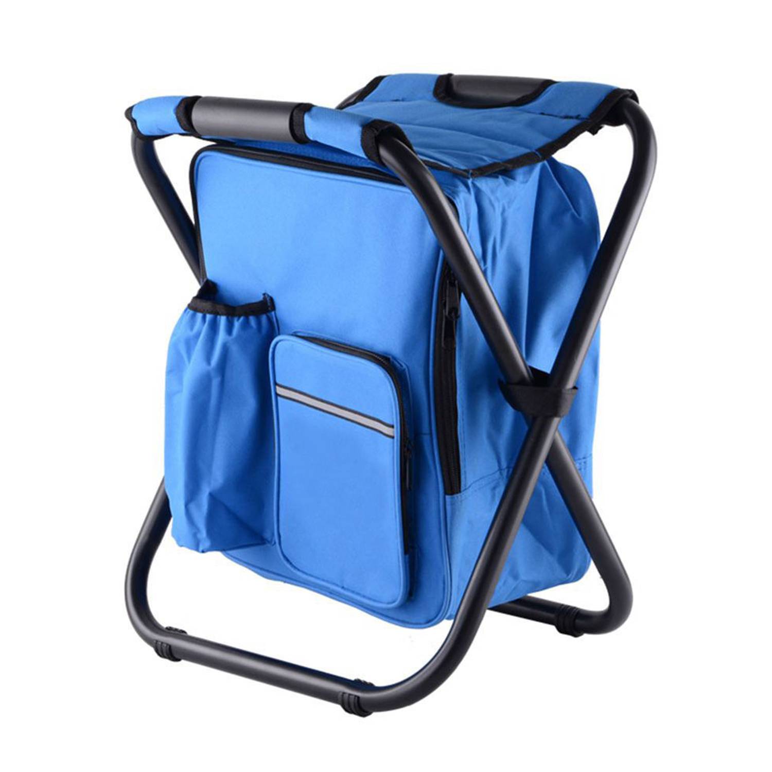 Foldable Waterproof Oxford Cooler Backpack Camping Chair 3