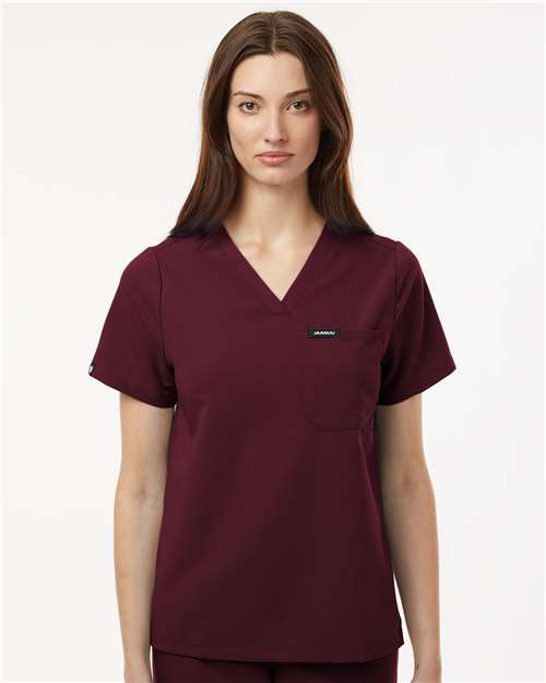 Women's Rhena Essential 1-Pocket Scrub V-Neck Top - W10001 14