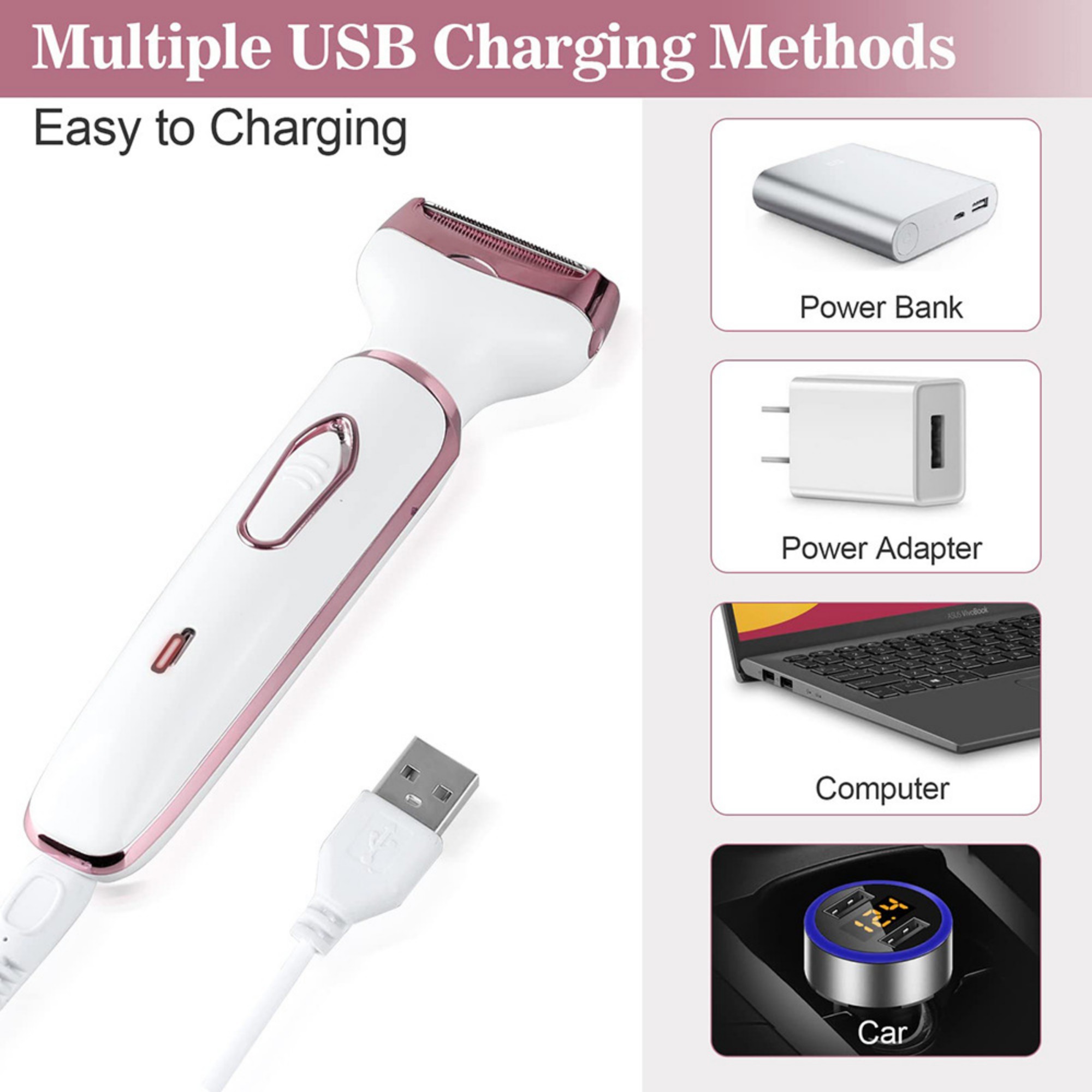 4-in-1 Lady Shaver Kit 2