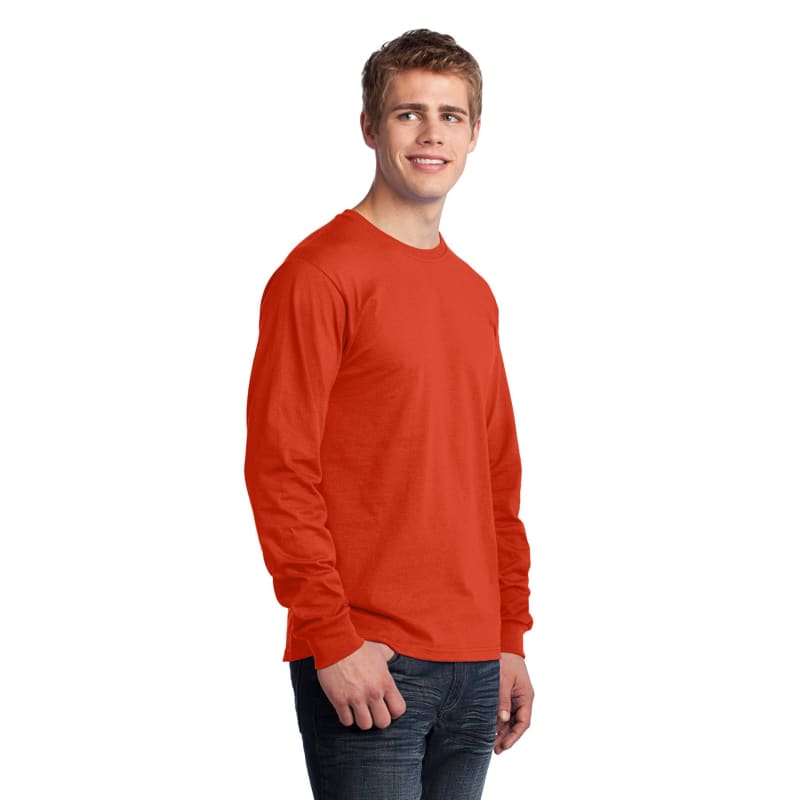 Port & Company - Long Sleeve Core Cotton Tee. 109