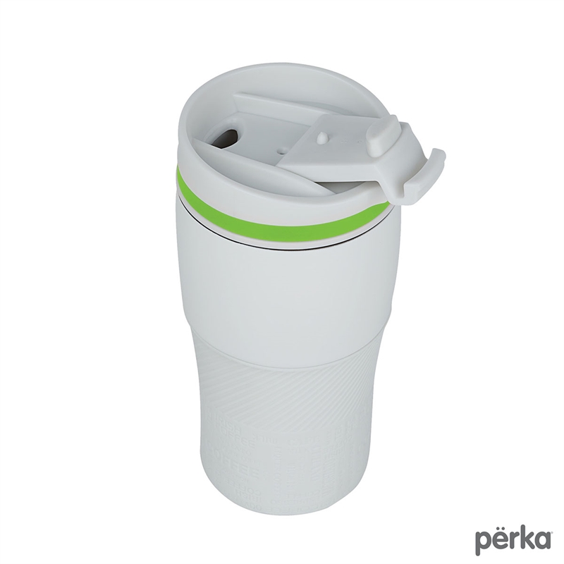 Perka® Cortado 12 oz. Double Wall Recycled Stainless Steel Coffee Tumbler 166
