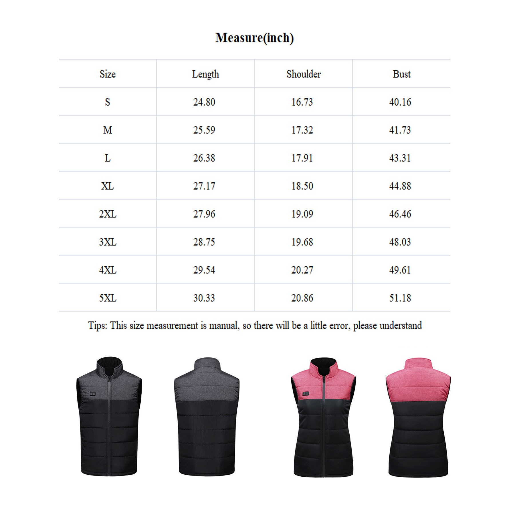 Unisex Heated Vest 2
