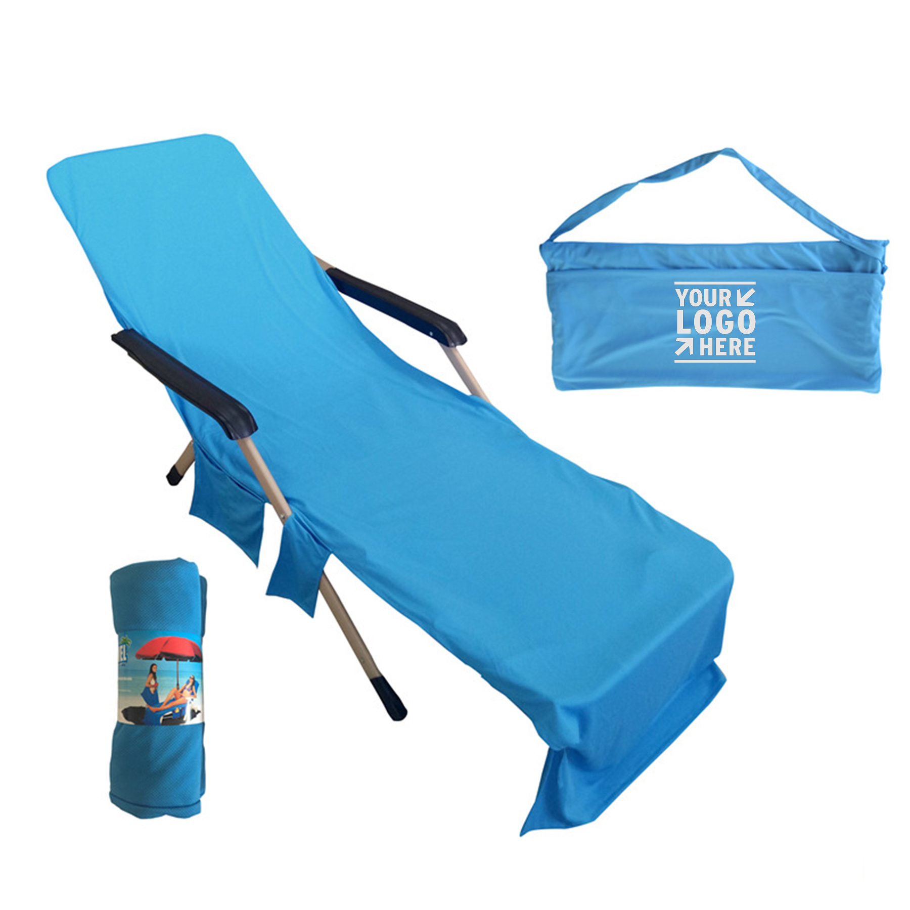 Lounge Chair Beach Towel Cover
