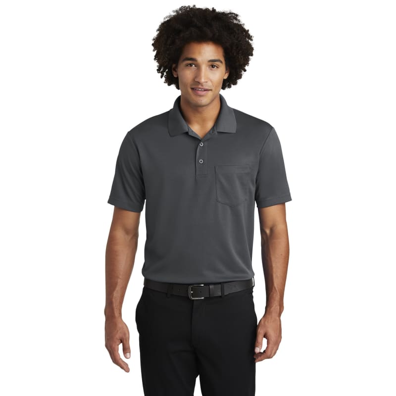 Sport-Tek PosiCharge RacerMesh Pocket Polo. 34