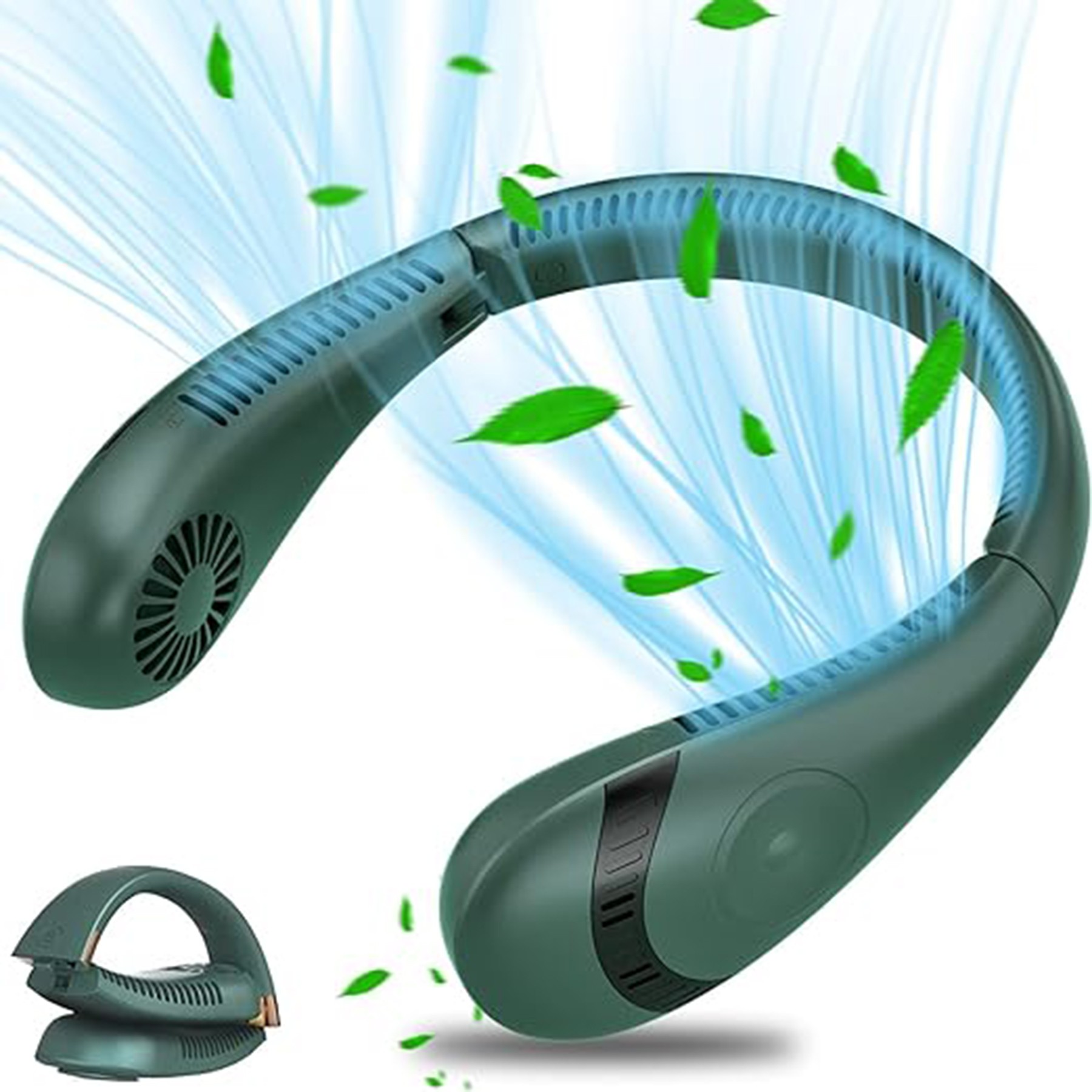 Foldable Rechargeable Neck Fan 4
