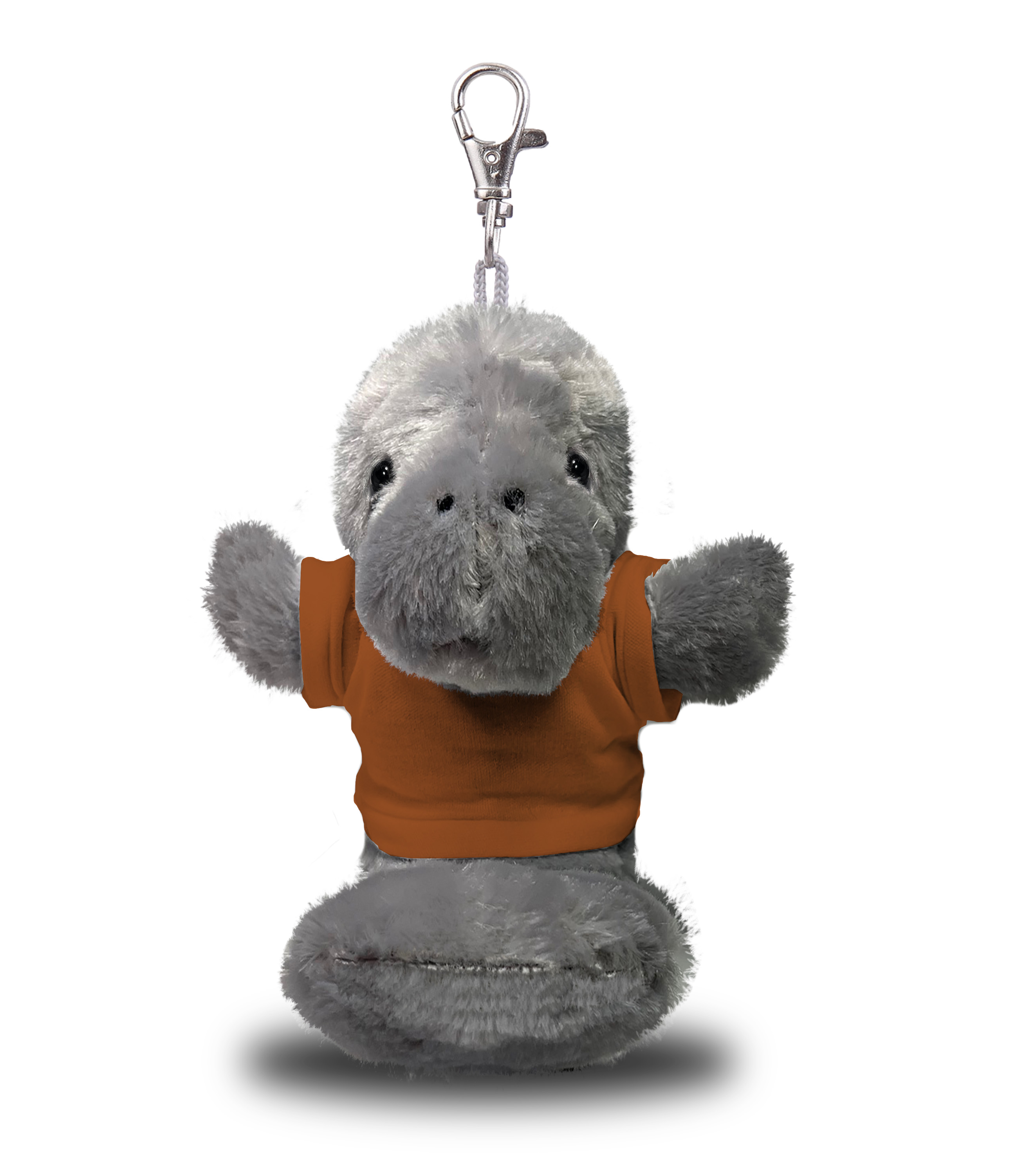 Plush Manatee Keychain with T-Shirt 9