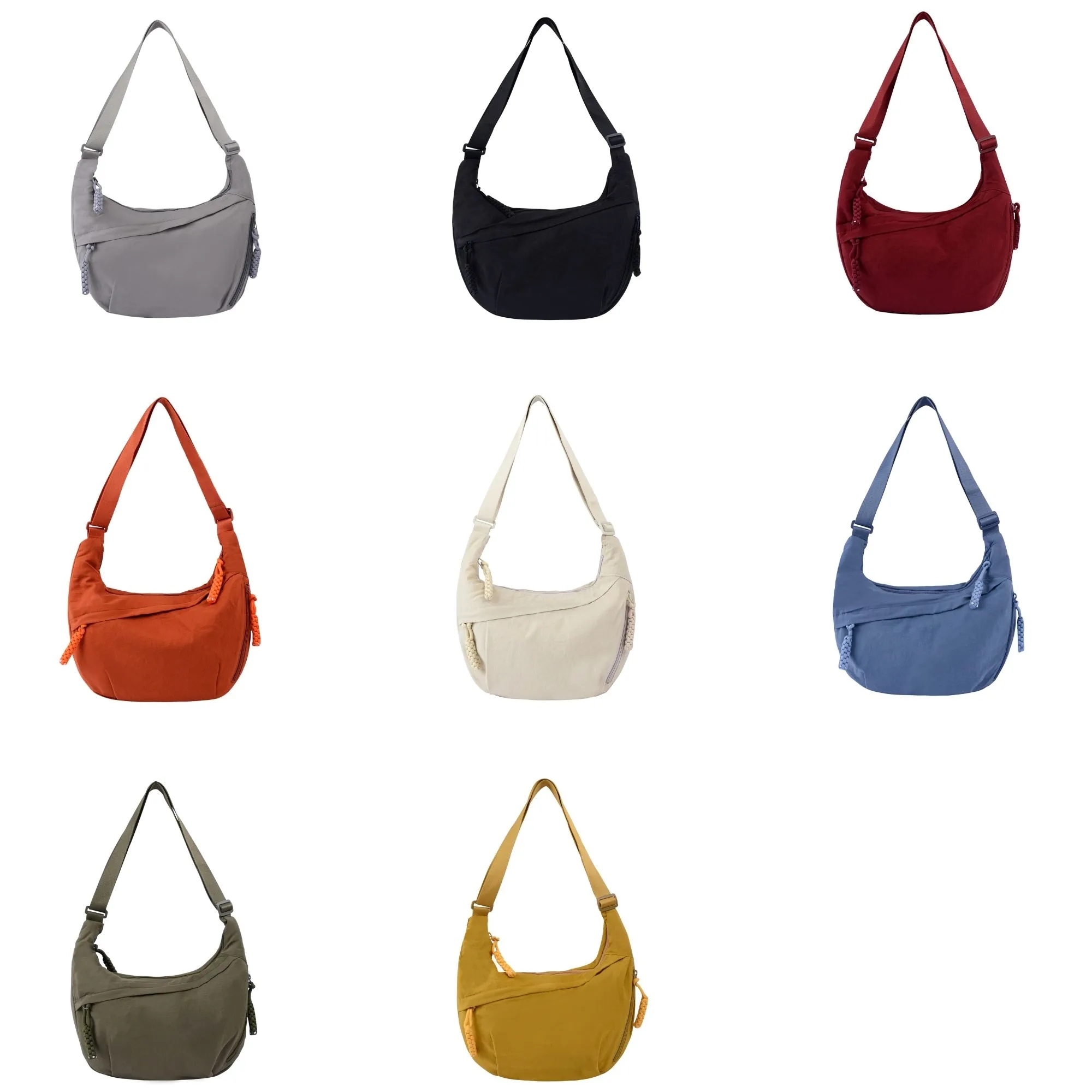 Large Capacity Fashion Crescent Shaped Shoulder Bag 2