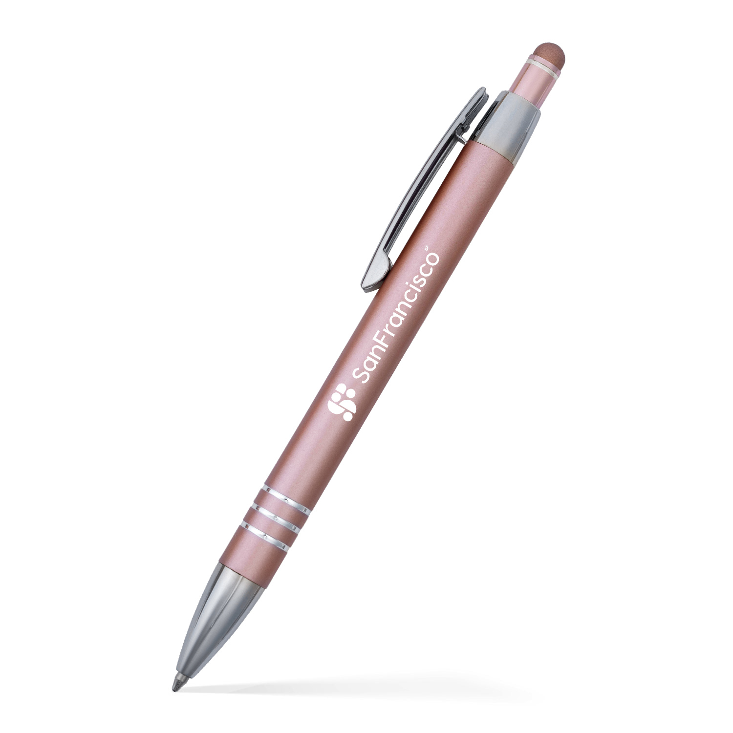 Broadway Stylus Metallic Click Metal Pen (CLOSEOUT) 8