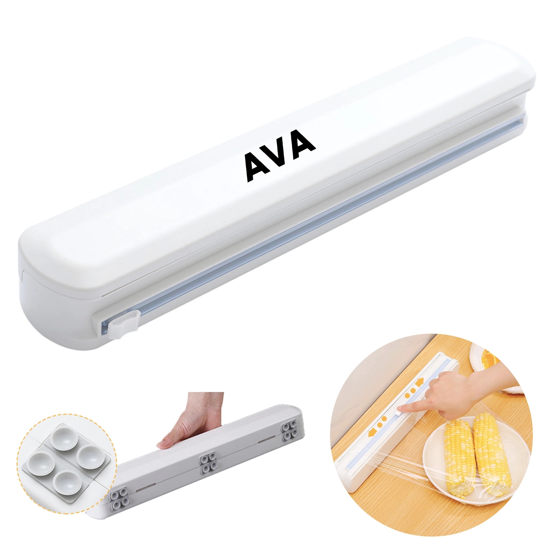 Cling Film Box Cutter w/ Suction Cup 3
