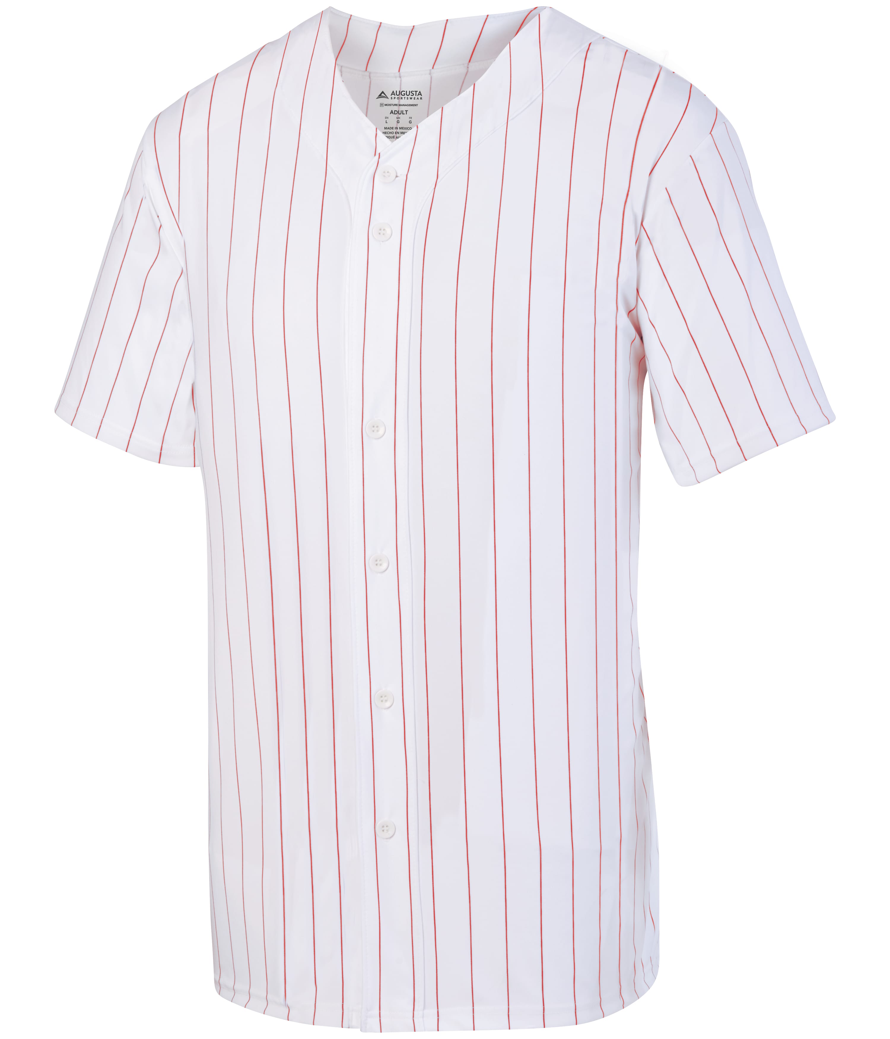 Youth Pinstripe Full-Button Jersey 4